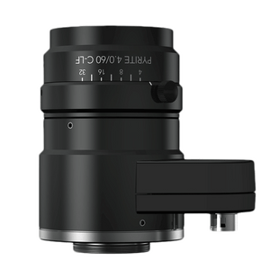 Schneider Optics Pyrite 25-1102613 Liquid Focus 60mm F4.0 Manual Iris C-Mount Lens with Optotune Focus Tunable EL-16-40-TC Lens, 24mm Image Circle