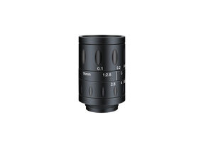 AZURE Photonics AZURE-1628CF 2/3" 16mm F2.8 Manual Iris C-Mount Lens, Anti-Vibration, 12 MP Rated