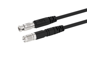 ALYSIUM A+ Series A90-5456(15) CXP12 Micro BNC to Micro BNC CoaXPress Cable, 12GHz UHD Video Coax, 15 Meter Length