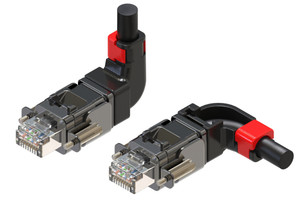 ALYSIUM A+ Series A72-0418(2) High Flex GigE CAT6A 10G Cable, RJ45 (Straight) to RJ45 (Straight) with Screw Locks, 2 Meters