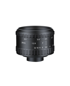 Azure Photonics AZURE-2828MT-1 28mm F2.8 Manual Iris M42 Mount (M42x1) Lens, 43mm Image Circle, 10 MP Rated