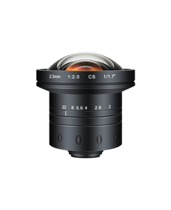 Azure Photonics AZURE-0220CF 1/1.7" 2.3mm F2.0 Manual Iris CS-Mount Lens, 12 MP Rated Azure Photonics AZURE-0220CF 1/1.7" 2.3mm F2.0 Manual Iris CS-Mount Lens, 12 MP Rated