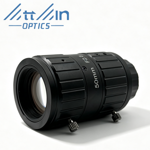 Tiin Optics TF3050S 1.1" 50mm F2.8 Manual Iris C-Mount Lens, 2 Micron Pixels, 30 MP Rated