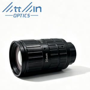 Tiin Optics TF3543 4/3" 35mm F2.8 Manual Iris C-Mount Lens, 2 Micron Pixels, 30 MP Rated