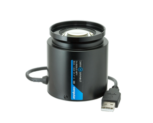 Computar DL0828SC-MPY 1/1.1" 8mm F2.8 Motorized Control C-Mount Lens, I2C Interface, LensConnect Series, 12 MP Rated
