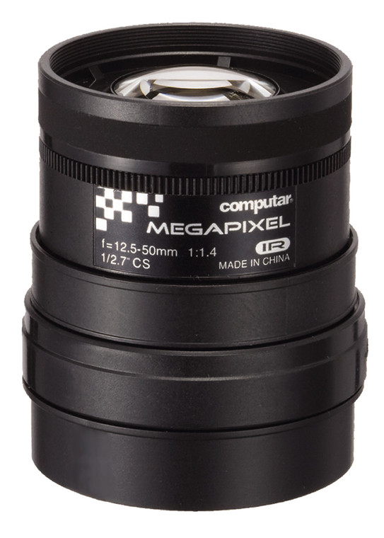 Computar A4Z1214CS-MPIR 1/2.7" 12.5-50mm F1.4 Manual Iris CS-Mount, Day/Night, IR, 3-Megapixel (HD)