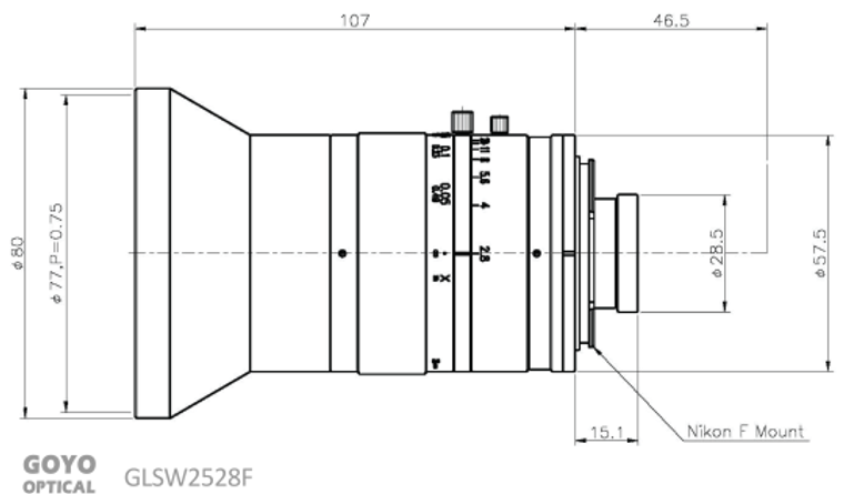 Goyo Optical GLSW2528F