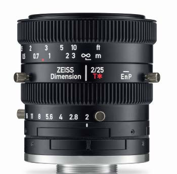 Zeiss Dimension 25mm C-Mount Lens | RMA Electronics, In