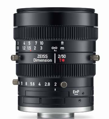 Zeiss Dimension 50mm C-Mount Lens | RMA Electronics, In