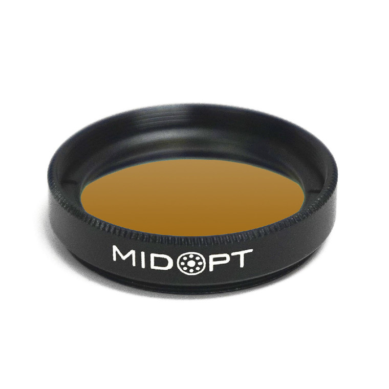 Midwest Optical LP530 Orange Longpass Filter Filter, 545-1100nm Range, With StablEDGE