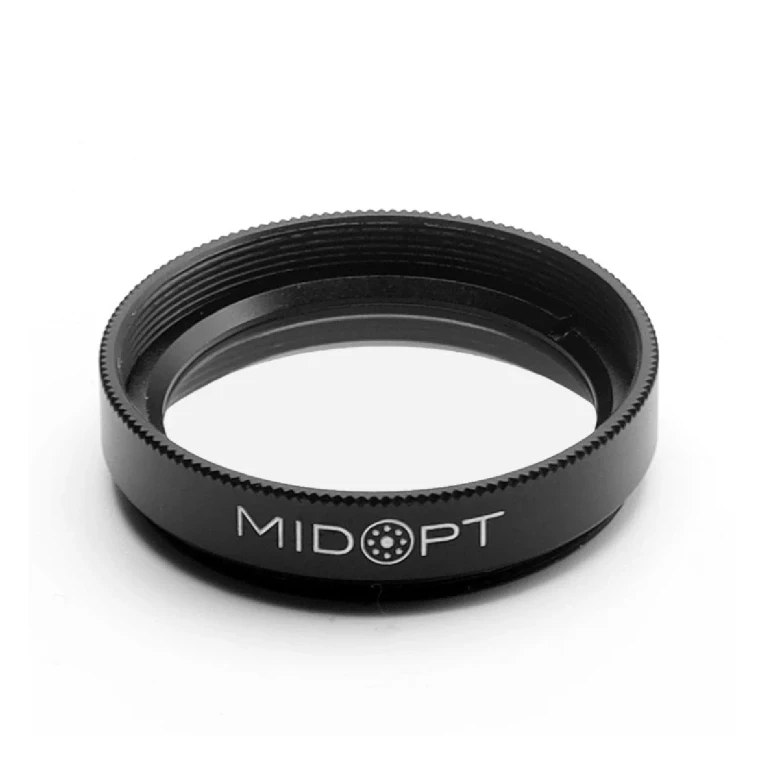 Midwest Optical LP171 Fused Silica Multi-Layer A/R Coated Protective Window, 200-2300nm Range, With StablEDGE