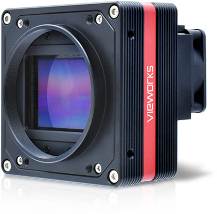 Vieworks VC-12MX2-M330F00 (FM) APS-H Format Progressive Scan Monochrome CMOS (AMS CMV12000) Camera, 12 Megapixels, 4,096 x 3,072, 330 fps, Global Shutter, F-Mount, CoaXPress Output (CXP-12, 4 Lanes)