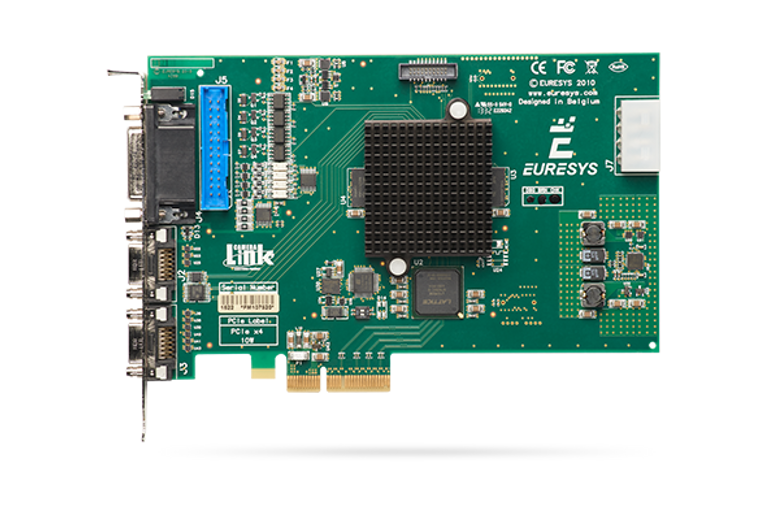 Euresys 1622 Grablink Full PCI Express Camera Link Frame Grabber, for Single Camera Link Camera w/ Base-, Medium- or Full-configuration