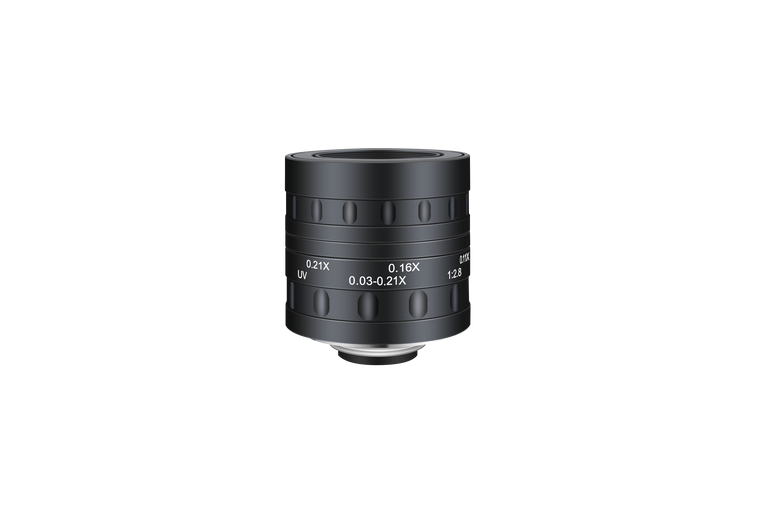 Azure Photonics AZURE-00302XZMUV 2/3" 35mm F2.8 Manual Iris C-Mount Lens, UV Type for Ultraviolet Imaging, 8.1 Megapixel Rated