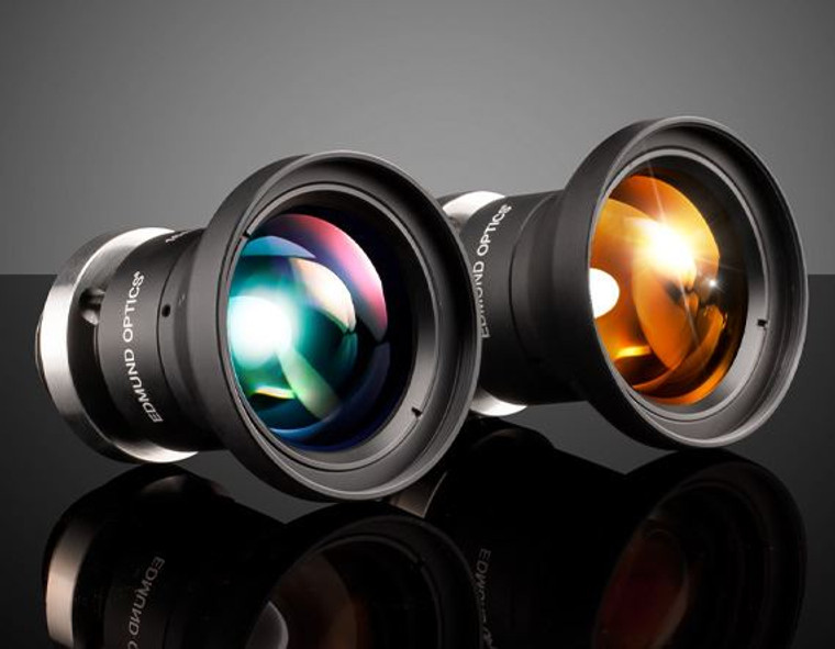 Edmund Optics 36-526 TECHSPEC® HPr Series 1.1" 35mm F2.0 Fixed Iris C-Mount Lens, 1.85 Micron Pixels, 12 MP Rated, Ruggedized