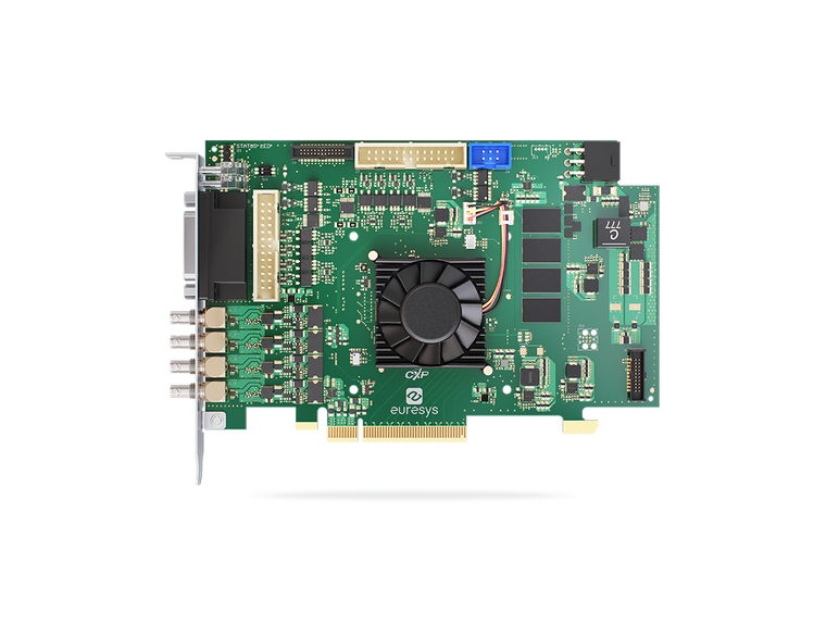 Euresys 3623 Coaxlink Quad CXP-12 Value Image Acquisition Board with 4 CoaXPress CXP-12 Connections, 5,000 MBs/sec. Camera Bandwidth, PCIe 3.0, No CustomLogic Support