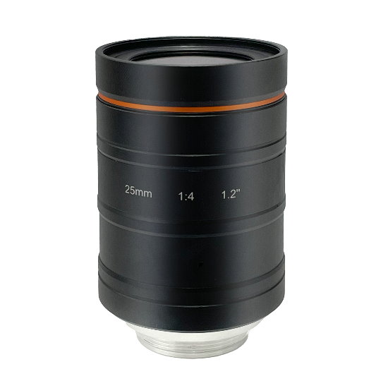 HIKROBOT MVL-KF2540-25MP 1.2" 25mm F4.0 Fixed Iris & Manual Focus C-Mount Lens, Vibration Resistant, 25 Megapixel Rated