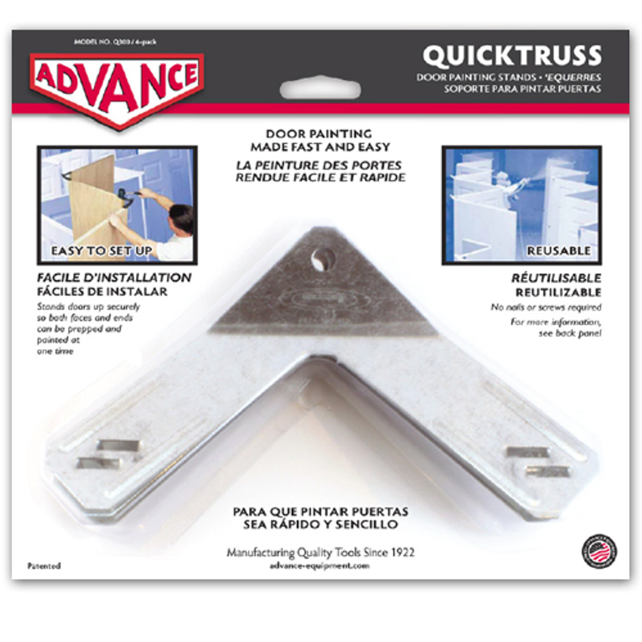 Advance Quicktruss Door Painting Stands 4-Pack