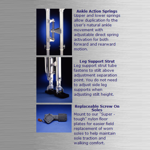 DuraStilt III 1422" Adjustable Aluminum Drywall Stilts