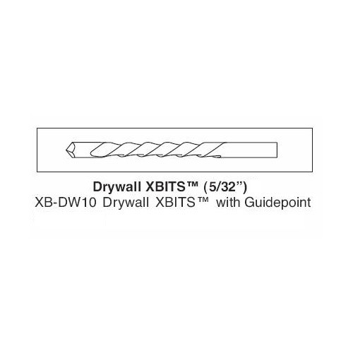 Rotozip 5/32 Drywall XBits - 2pack
