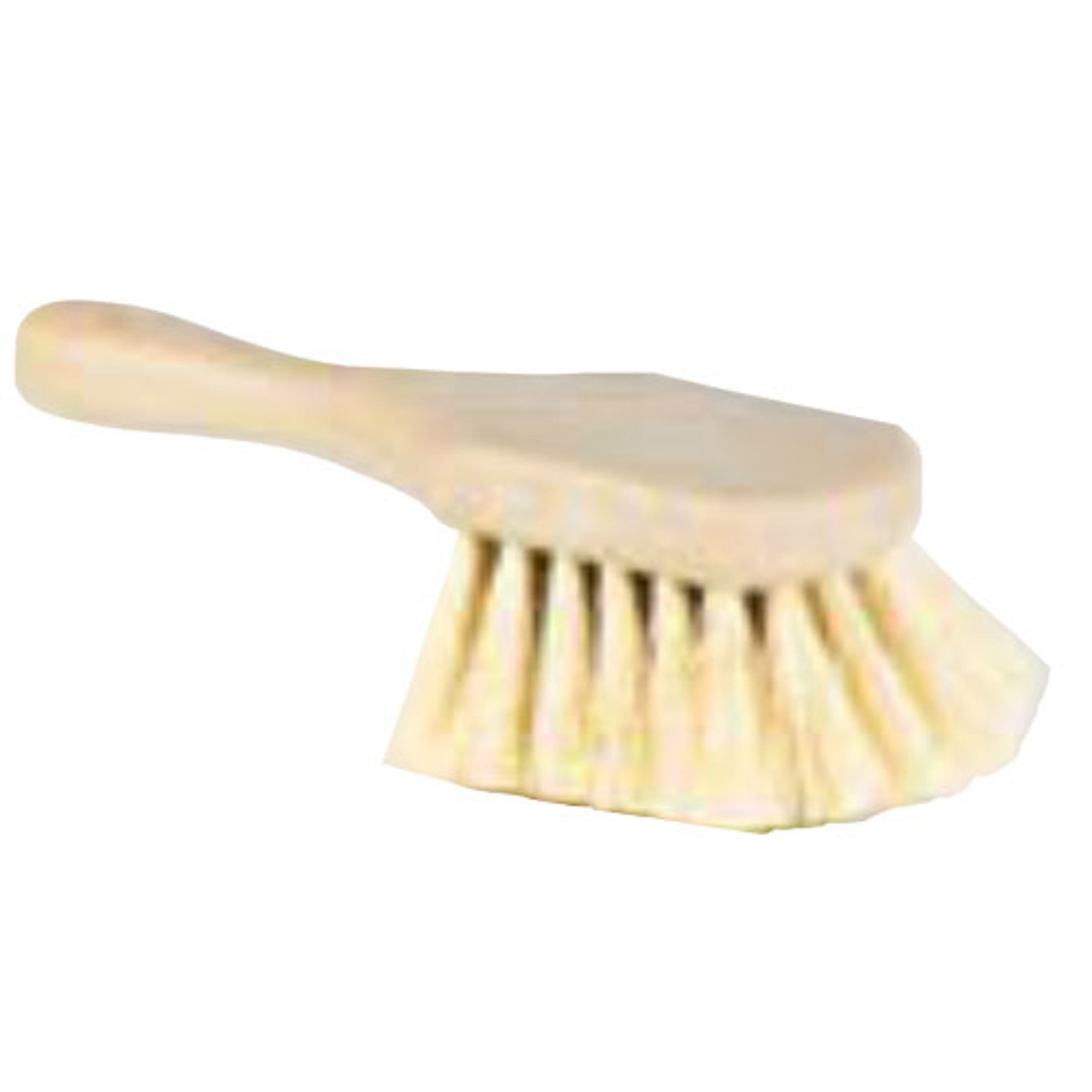Tampico White Plastic Scrub Brush Short Handle (DQBI11648)