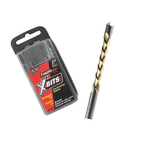 Rotozip 5/32 Drywall XBits - 10pack (ROTO-XB-DW10) Rotozip 5/32 Drywall XBits - 10pack (ROTO-XB-DW10)
