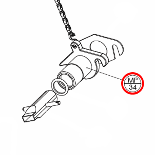 Columbia Box Filler Adaptor Body (COLM-MP34) Columbia Box Filler Adaptor Body (COLM-MP34)