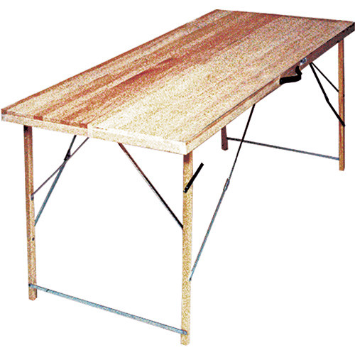 Advance 6' Folding Paste Table - 16" Closed, 32" Open