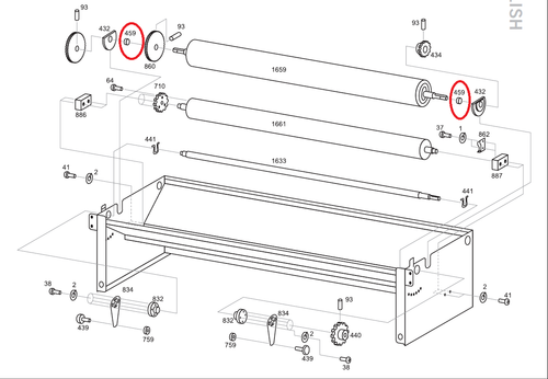 Advance A459 Spacer