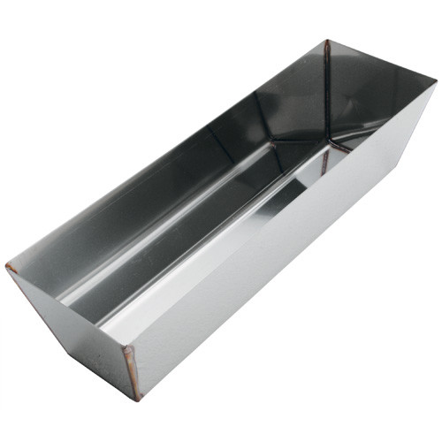 Advance 10" Contoured Bottom Stainless Steel Heliarc Mud Pans