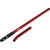 Level 5 72 in. Corner Applicator Extension Handle with a shiny red aluminum finish and durable black comfort grip