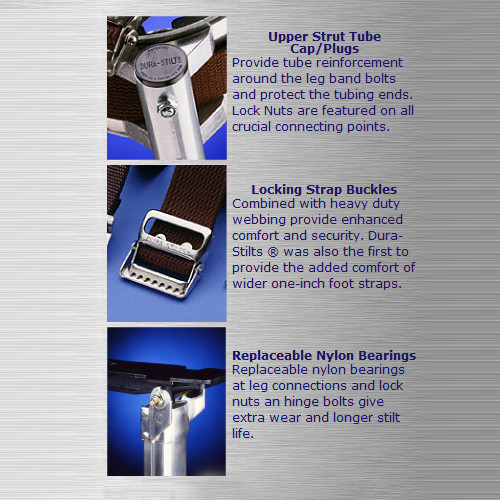 DuraStilt III 1422" Adjustable Aluminum Drywall Stilts