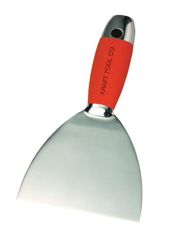 Product image for Kraft 1-1/2 in. One-Piece Flex All Stainless Steel Joint Knife w/ Sure Grip Handle