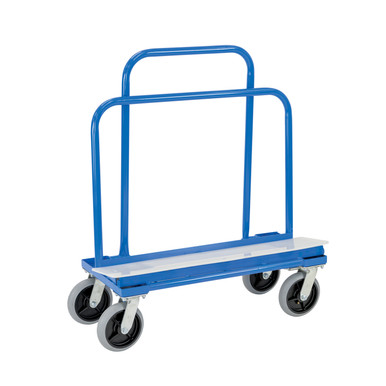 Product image for Magnum Tool (formerly SurPro) Residential Drywall Dolly w/ Skid Plate & Non-Marking Casters, 2 swivel, 2 locking (SURP-DOR04)