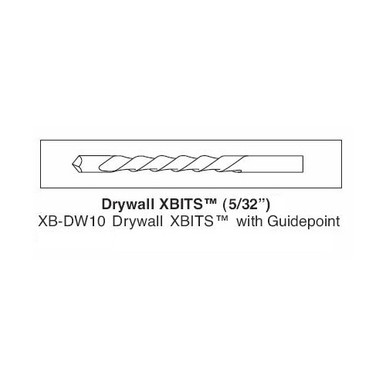 Rotozip 5/32 Drywall XBits - 2pack