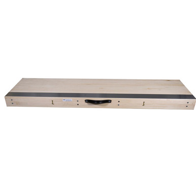Product image for Advance 6'x 32" Folding Paste Table with Aluminum Plate - 16" Closed, 32" Open
