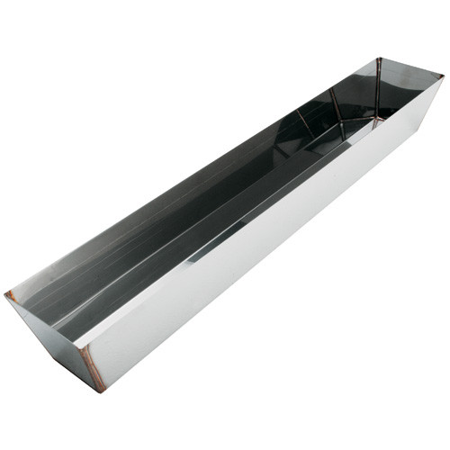 Product image for Advance 24" Heliarc Stainless Steel Mud Pan