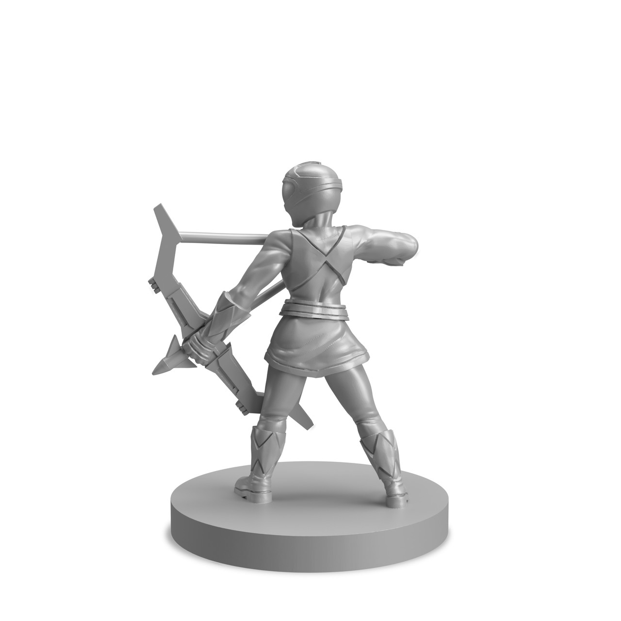 STL Power Rangers Mighty Morphin Pink Ranger Mini - Renegade Game ...