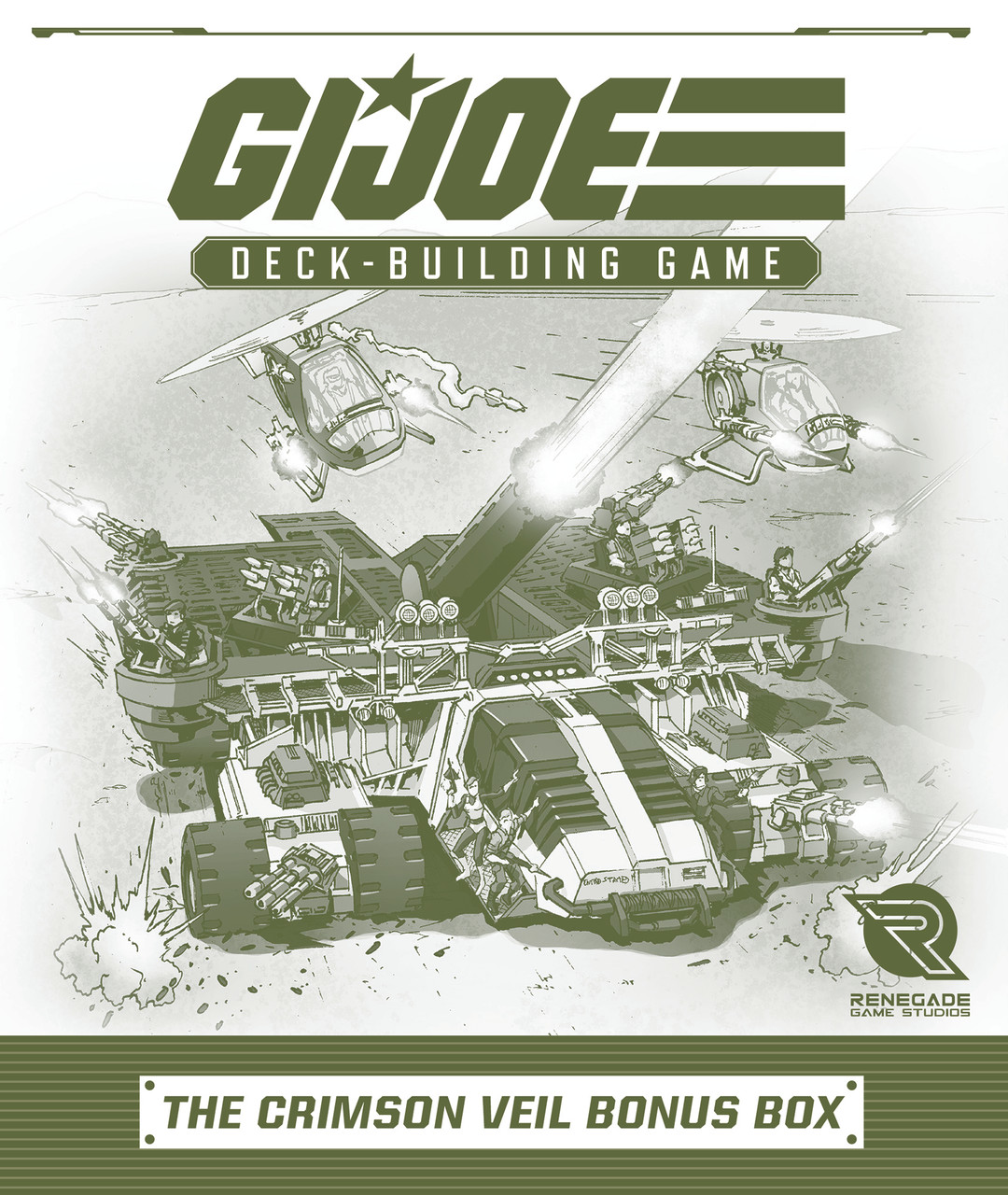 G.I. JOE Deck-Building Game: The Crimson Veil Expansion Bonus Box