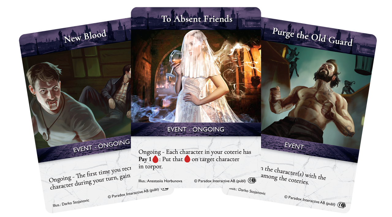 Vampire: The Masquerade Rivals Expandable Card Game Royalty Pack 1