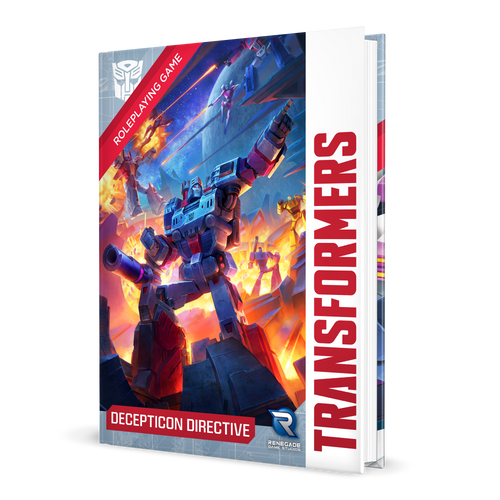 Transformers Roleplaying Game Decepticon Directive Sourcebook 3D