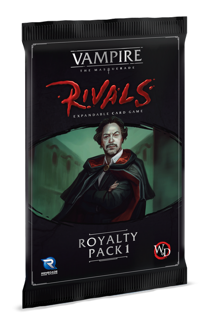 Vampire: The Masquerade Rivals Expandable Card Game Royalty Pack 1 3D