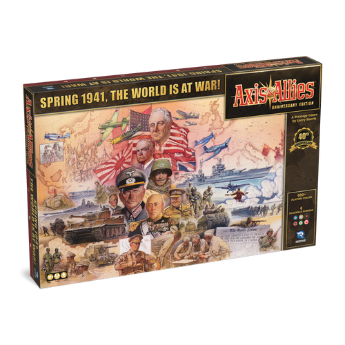 Axis & Allies: Anniversary Edition Box 3D