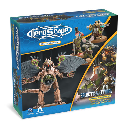 Heroscape: Clockwork Combine Research Expedition Army Expansion Painted 3D