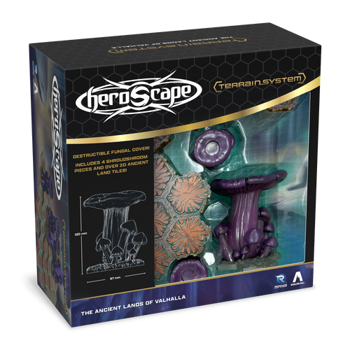 Heroscape: The Ancient Lands of Valhalla Terrain Expansion 3D