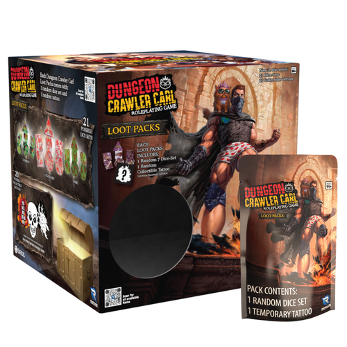 Dungeon Crawler Carl RPG: Loot Packs Display 3D