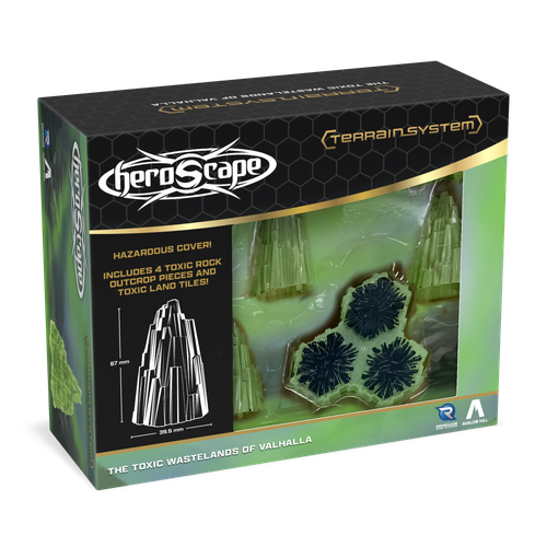 Heroscape: Toxic Wastelands of Valhalla Terrain Expansion 3D