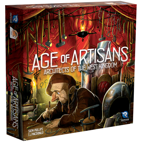 Architects of the West Kingdom Age of Artistans 3D box