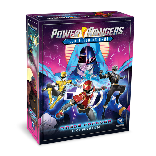 Power Rangers Deck-Building Game Omega Forever Expansion 3D Cover