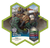 Heroscape: Eel & F'Fouh Basic Card